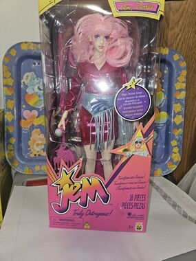 Jem and the Holograms Doll - Pink Hair Metallic Outfit